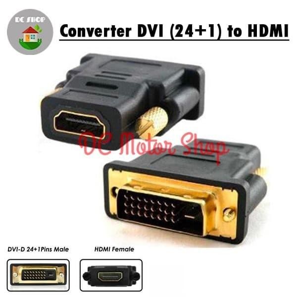 KONEKTOR / CONNECTOR / CONVERTER / HDMI TO DVI 24+1 /DVI-D/DVI 24 + 1 - HDMI TO DVI 24+1