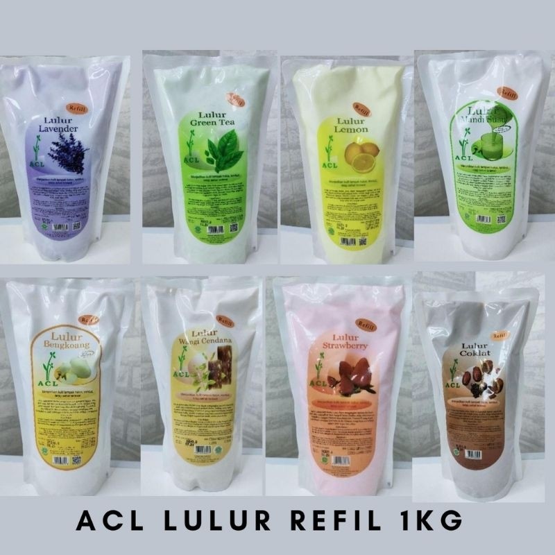 NEW ACL Lulur 1kg Refill Lulur Badan