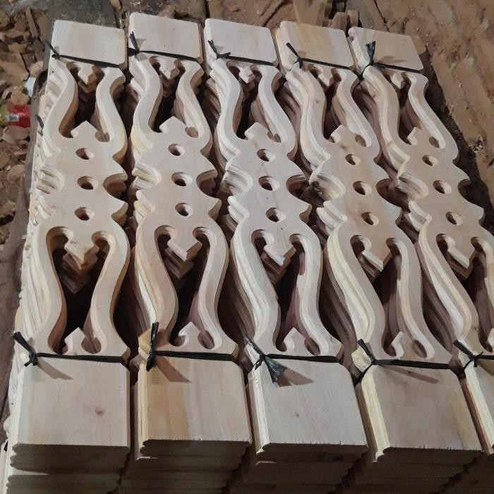 ISIAN PAGAR KAYU UKIRAN MOTIF 1423