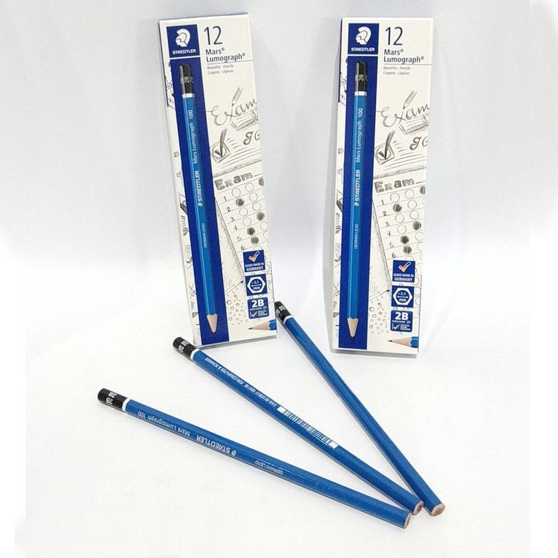 

TERMURAH Pensil staedtler 2B ORIGINAL (1 Lusin)