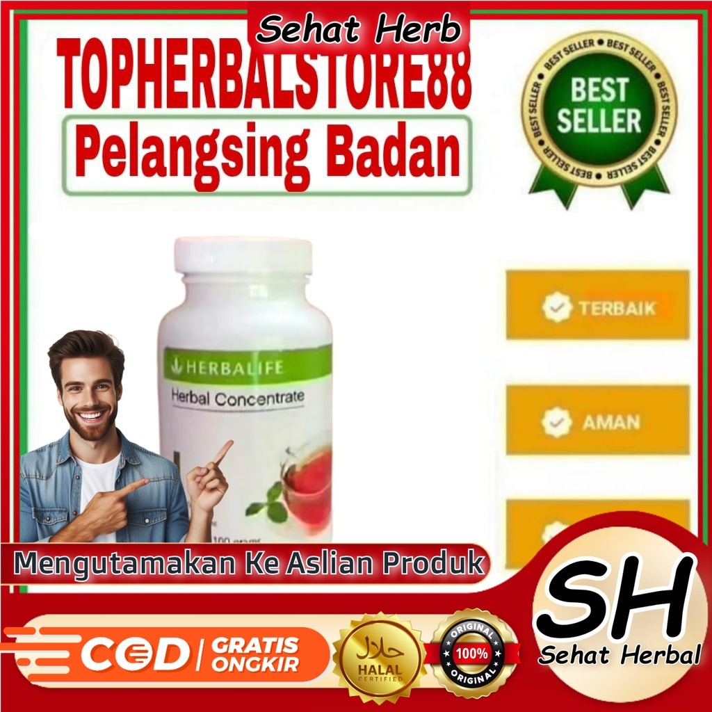 

HERBALIFE Thermojetic Concentrate Tea THERMO TEA Original Herbal Air Minuman Penambah Energi & Stamina Membakar Lemak Jadi Energi Menurunkan Berat Badan Minuman Pelangsing Badan Teh Herbal Herbalife Teh Pengontrol Berat Badan , Teh Pelangsing