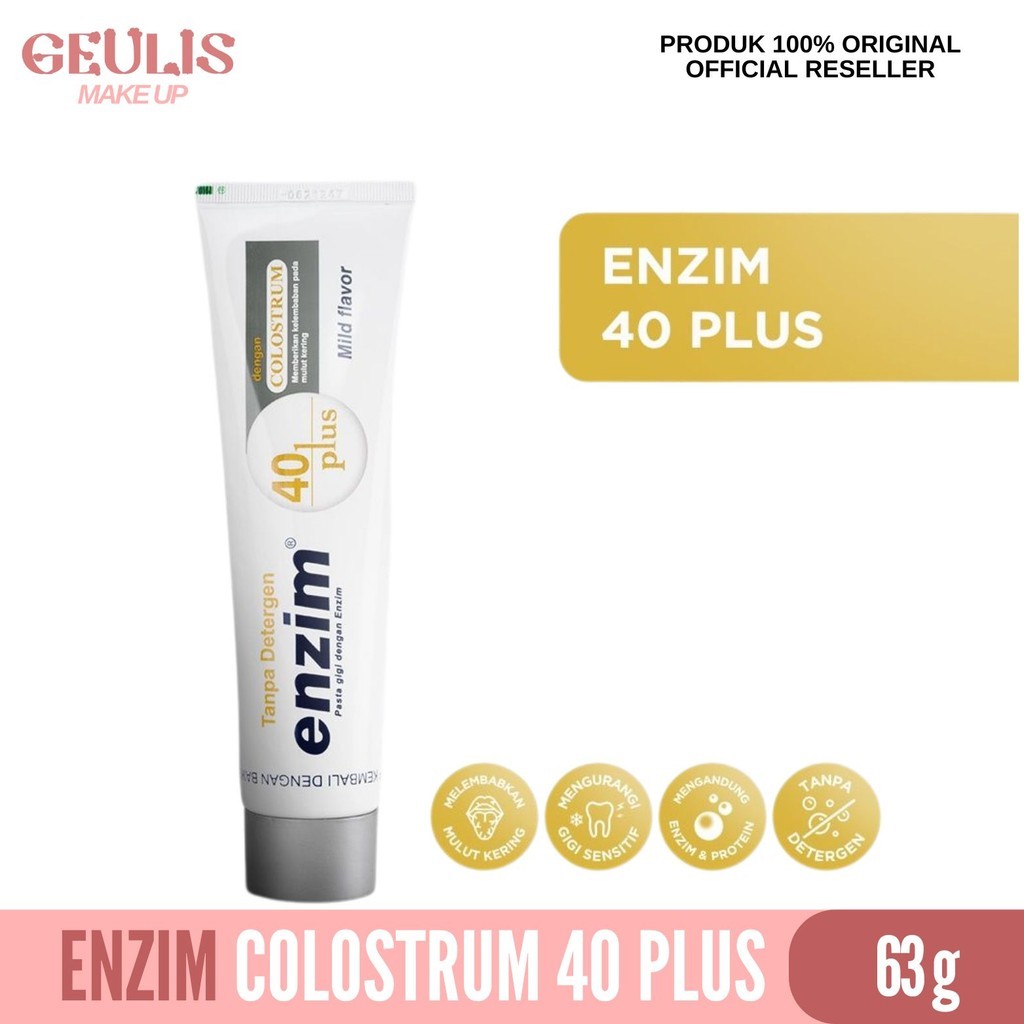ENZIM 40 PLUS / Enzim 40 Plus 63G