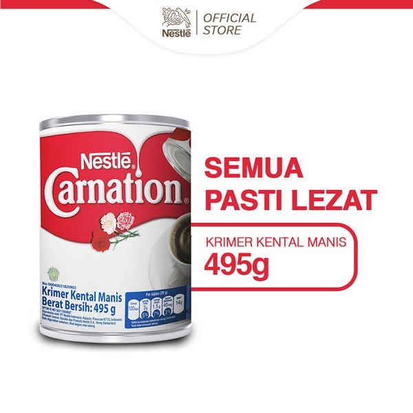 

Susu Kental Manis Nestle Carnation 495 ml