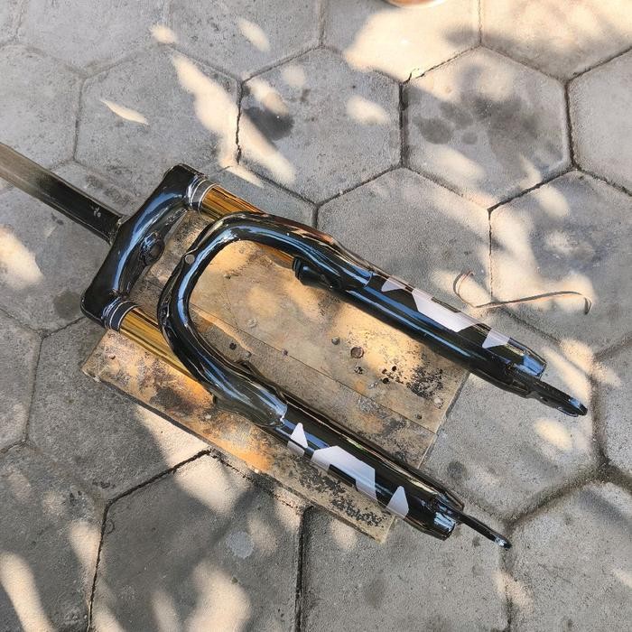 Fork ION OS ring 20 suspensi sepeda BMX MTB mini diskbrake