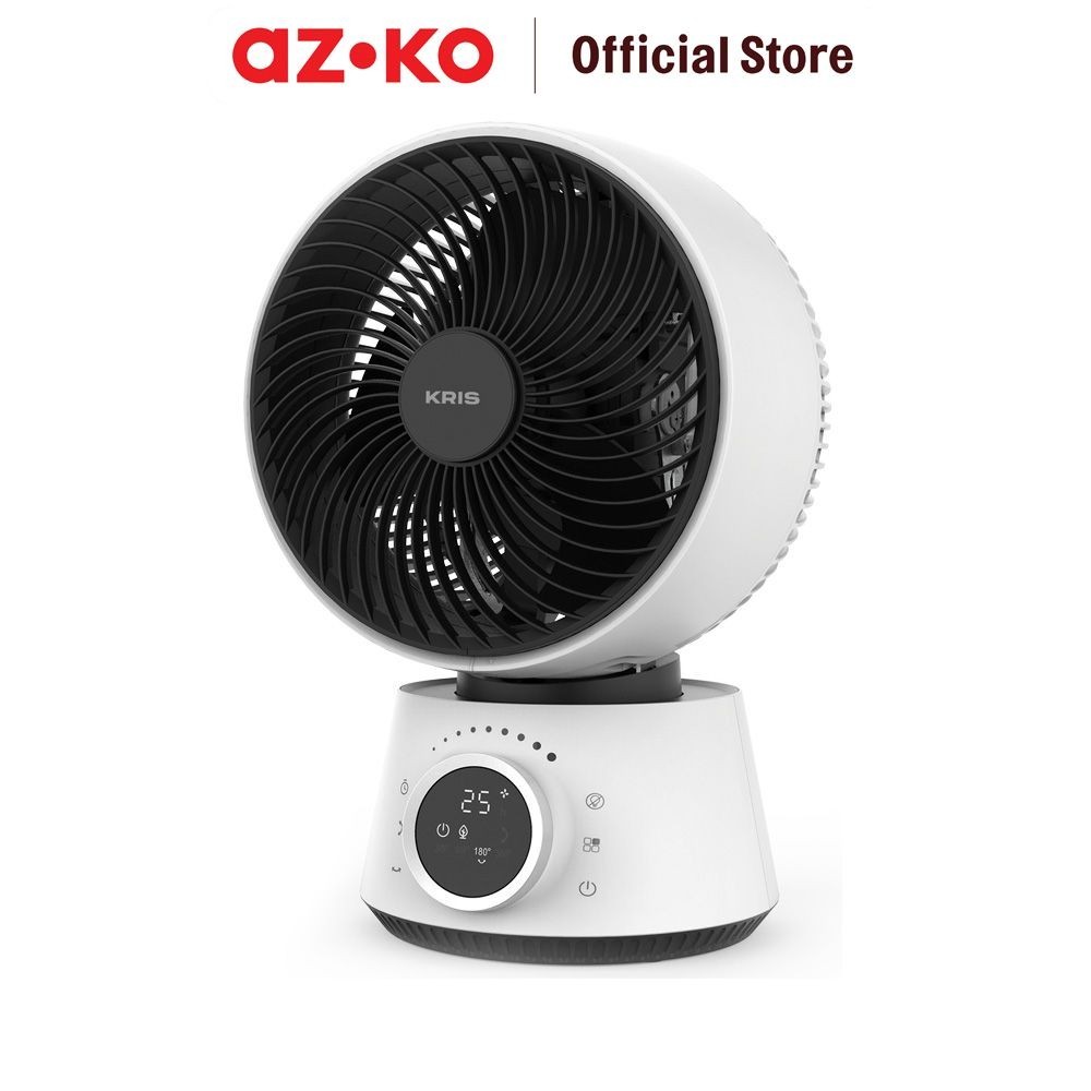 

AZKO Kris 8 inci Kipas Angin Meja Circulation - Putih Desk Fan Penyejuk Ruangan Kipas Baling-Baling