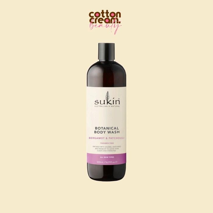 Sukin Bergamot & Patchouli Botanical Body Wash 500ml