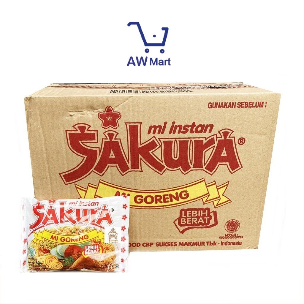 

1 DUS MIE SAKURA GORENG ISI 40 PCS