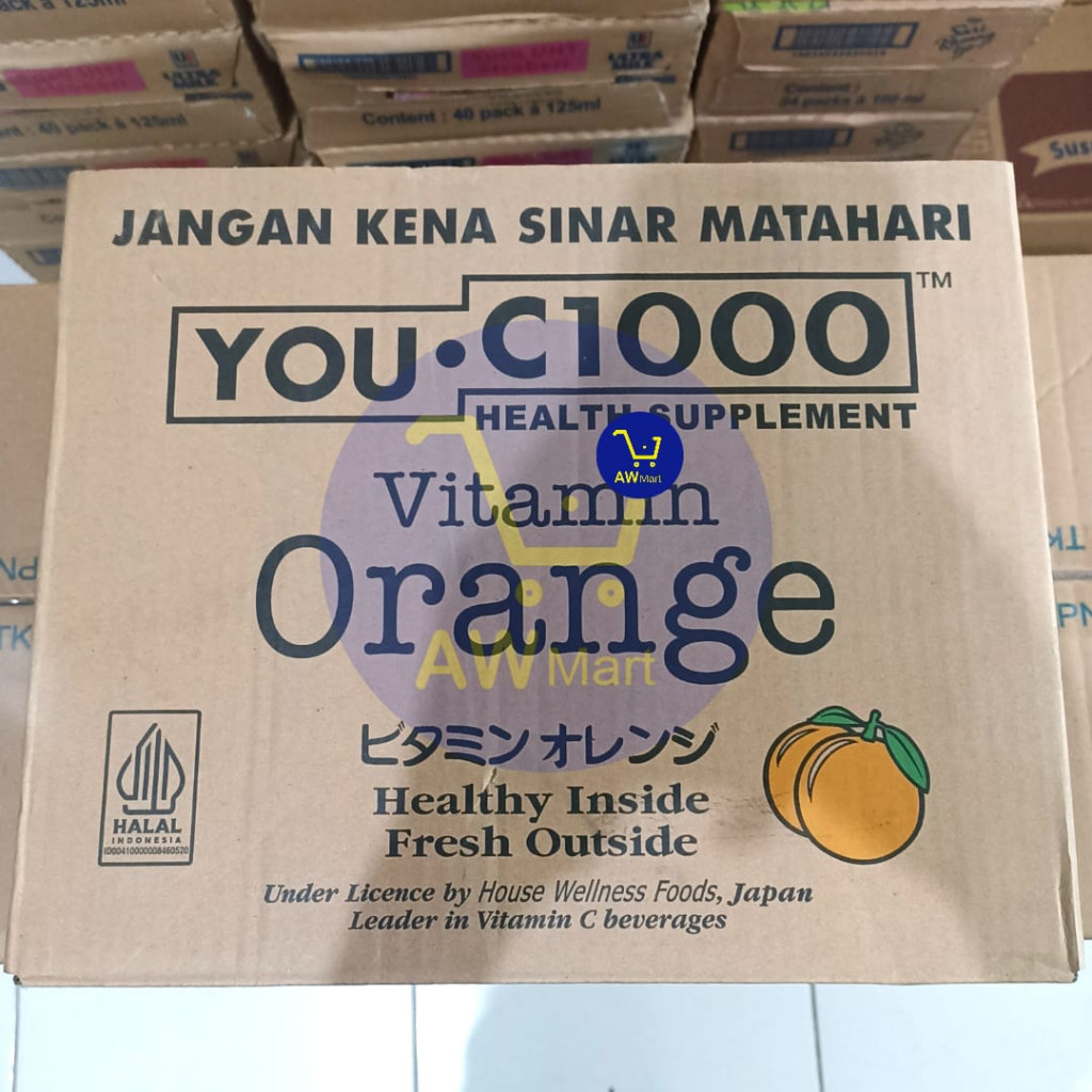 [INSTANT]  YOU C1000 VITAMIN ORANGE BELING PER DUS ISI ( 30 BOTOL X 140ML ) - YOU C1000 VITAMIN BOTO