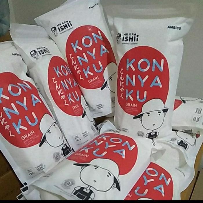 

Beras Shirataki 1 Kg - Konyaku Rice Shirataki Rice 1000 Gr