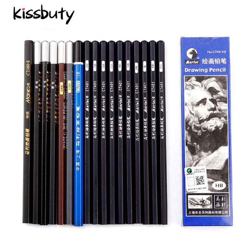 

3/4/5PCS Maries Profession Sketch Pencil for Drawing Painting HB 2H B 2B 3B 4B 5B 6B 7B 8B 10B 12B 14B Art Stationery Supplies