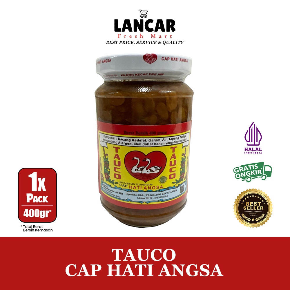 

TAUCO CAP HATI ANGSA 400GR / TAUCO ANGSA 400GR