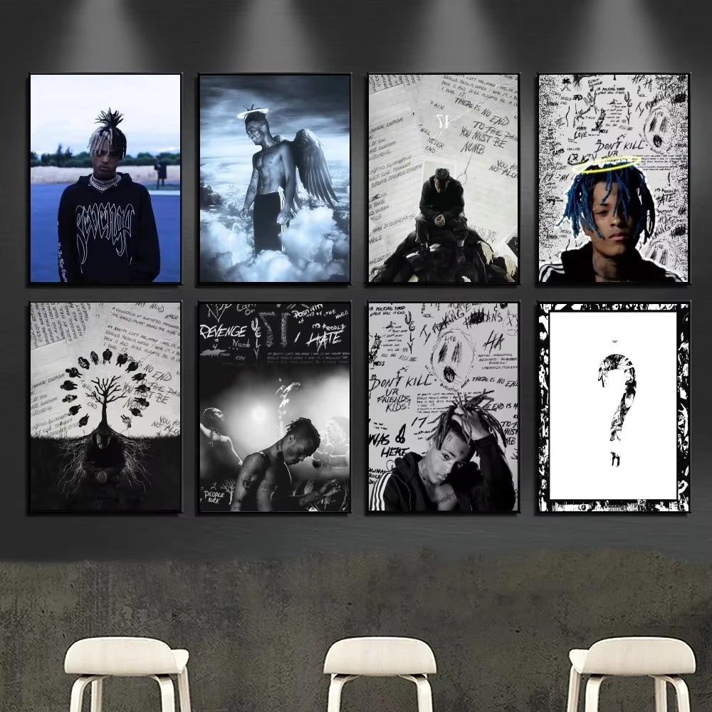 

X-XXXTentacions 17 Rapper Poster Gallery Print Wall Canvas Painting Home Decoration Painting