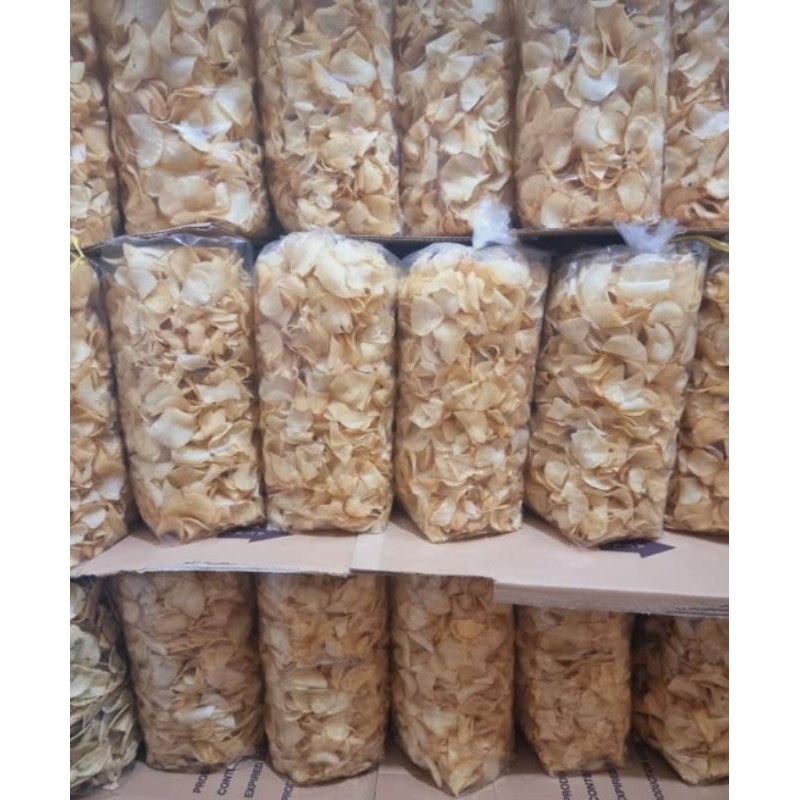 

Keripik Singkong Asin Gurih Ori 1kg