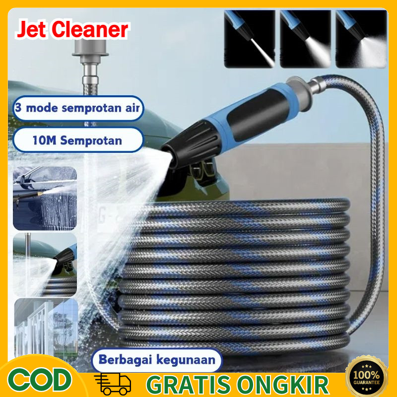 [COD] Alat Cuci Mobil Selang 10M Semprotan Air Bertekanan Tinggi Mesin Cuci Mesin Portable Semprotan