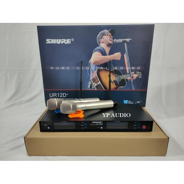 mic wireless SHURE UR12D+C / SHURE UR12D+C / SHURE UR12D+C