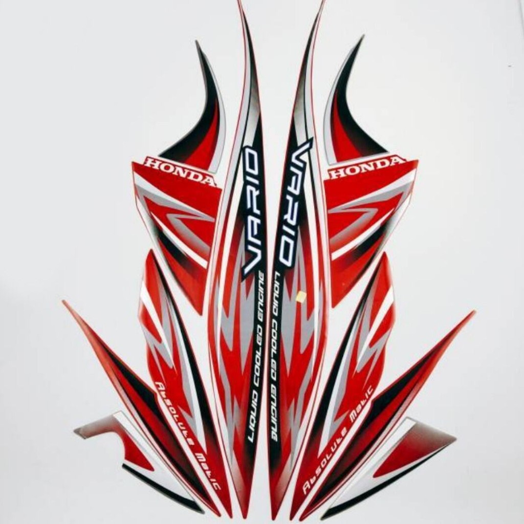 Striping Ori body Honda Vario 110 cw 2012 2013 stiker bawaan original bodi honda vario lama vario ka