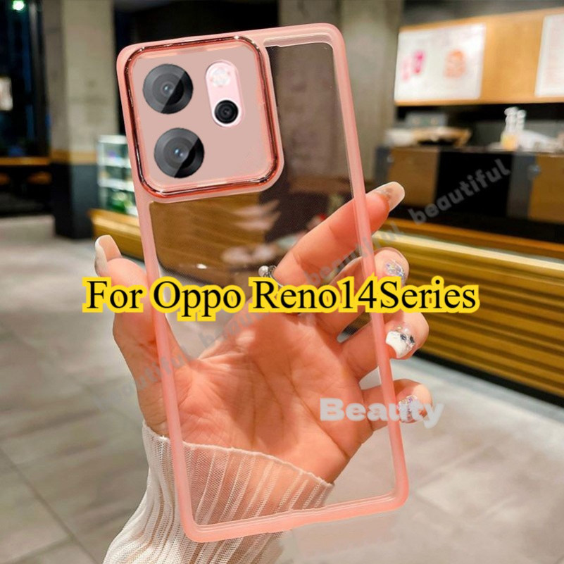 Casing Oppo Reno14 Reno13 F Phone Case untuk Oppo Reno 14F 13F 12F 11F 14 13 12 F 11 Pro 11Pro Reno1