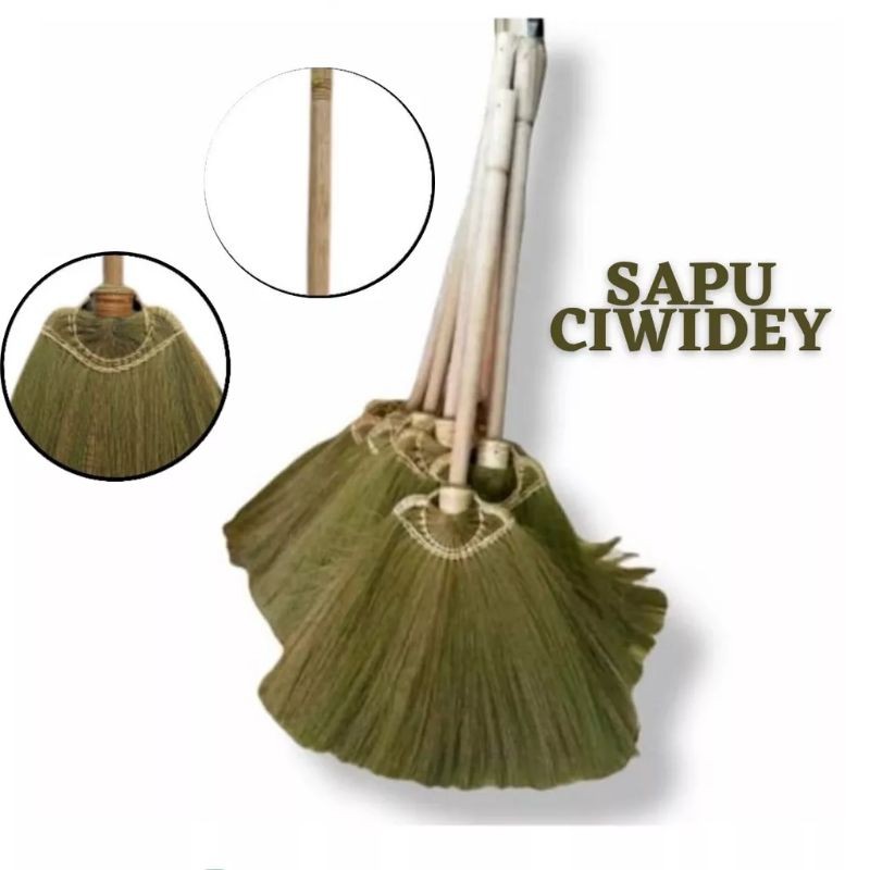 Sapu Lantai Ijuk Ciwidey / Sapu Ijuk Rayung Tebal / Sapu Lantai Murah