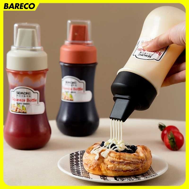

Botol Saus Kecap Squeeze Ketchup Bottle 5 Hole 280ml - ST5