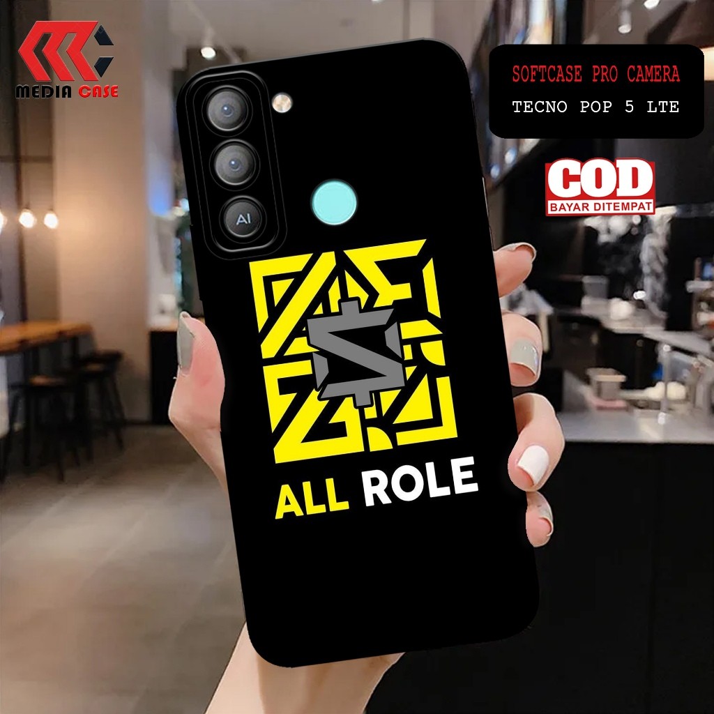 Case Hp Tecno Pop 5 LTE Terbaru - Motif Case Gamers - Casing Hp Tecno Pop 5 LTE - Softcase Hp Tecno 