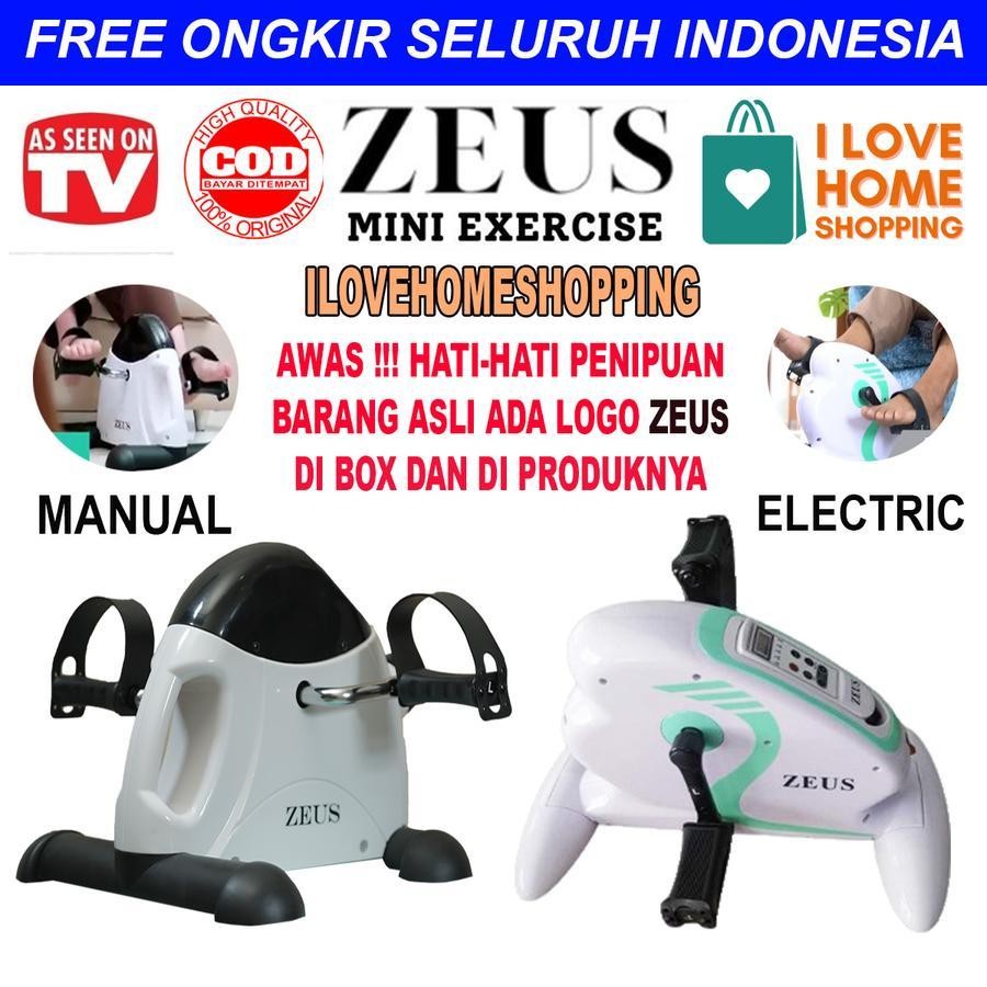 Zeus Mini Bike - Zeus Mini Elektrik Bike - Sepeda Statis Terapi - sepeda terapi statis