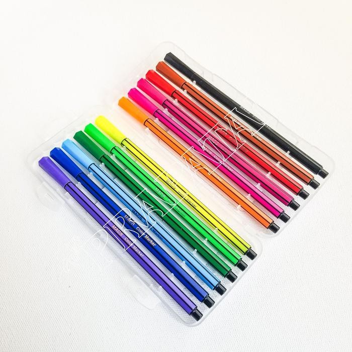 

Macs Color Marker 12 Warna / Spidol Tipis - Warna