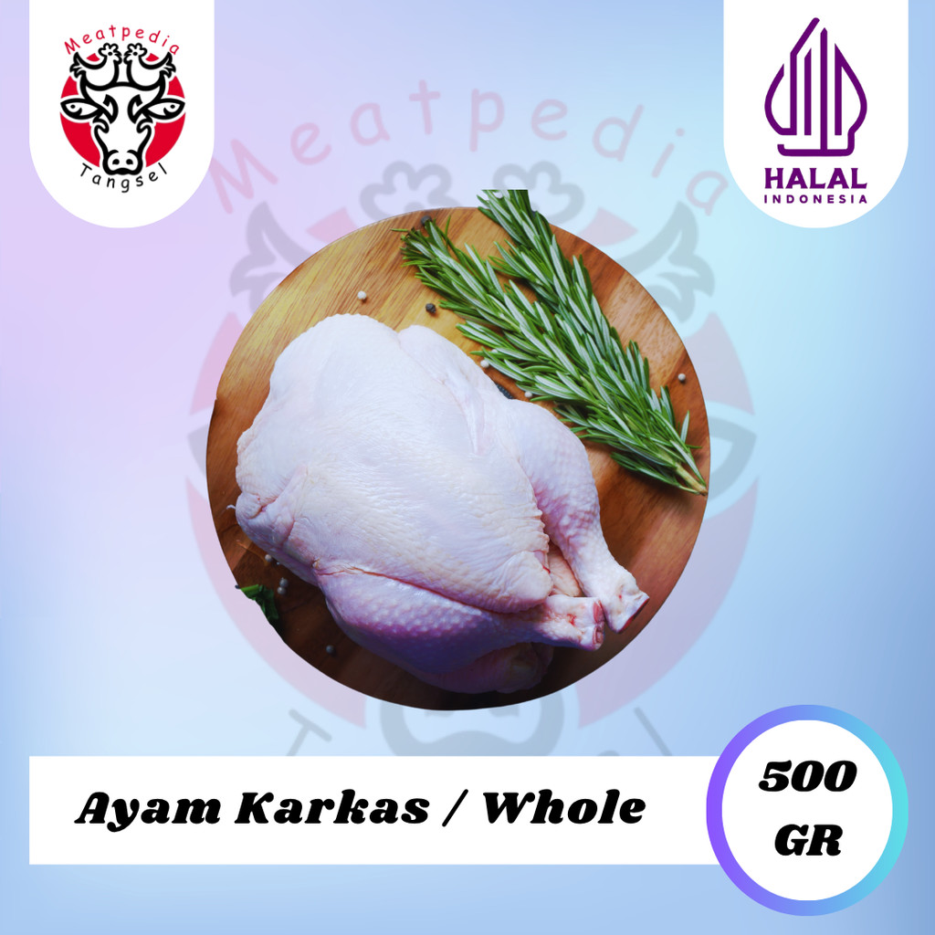 

Ayam Karkas whole Frozen / Ayam Karkas Utuh / Potong 0.5 - 0.59