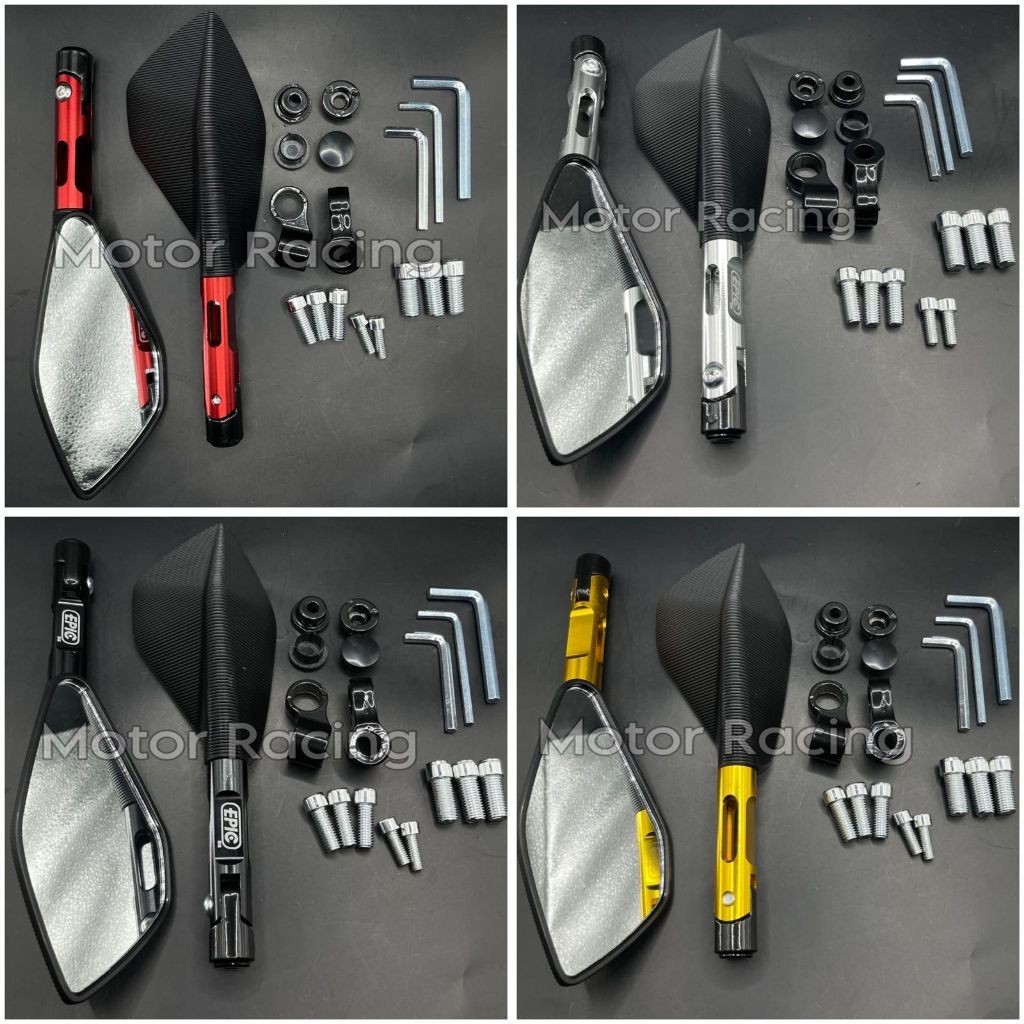 ALIANSHOP spion viral atau tomot full cnc spion tomot v2 kaca biru & v5 kaca putih universal semua m