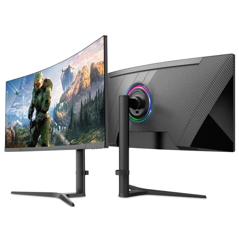 Curved Monitor Price 34 Inch Anti-Blue Light 165Hz Computer Screen PC Monitor 1080p 2k 4K Gaming Mon