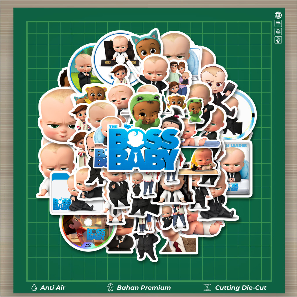 

HOT 50 PCS STIKER Stiker Dreamworks Series The Boss Baby Character Mix Stiker Fashion Cars Decal Dingin Kartu Album Custom Vinyl Anti Air- Sticker Aesthetic Buku Journal Koper Casing HP Tablet Laptop Helm Motor Botol Minum
