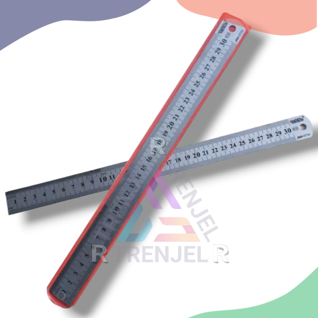 

♡ TRNJRR ♡ PENGGARIS BESI STAILESS PANJANG 30CM - TERMURAH