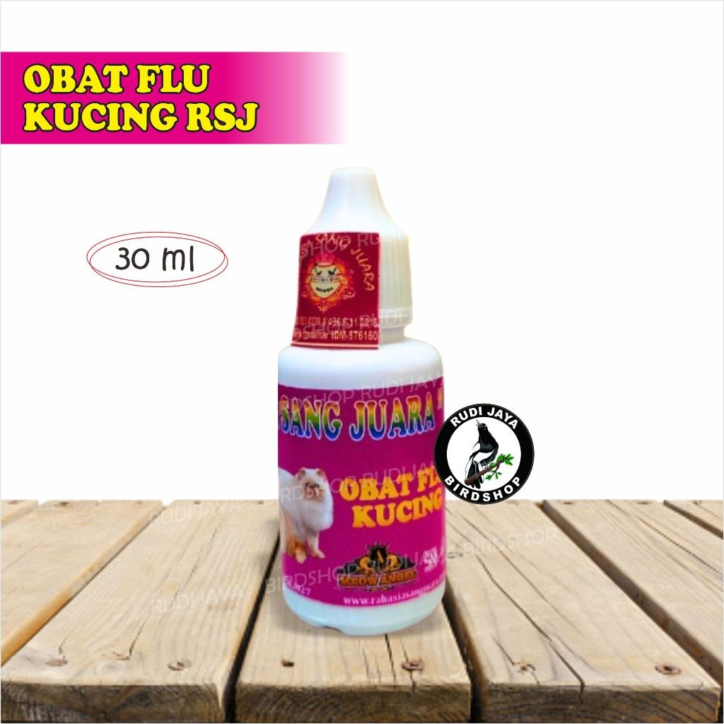 JUAL OBAT FLU KUCING RSJ OBAT TETES KUACING SAKIT FLU PILEK DEMAM BISA DEWASA DAN KITTEN ANAKAN
