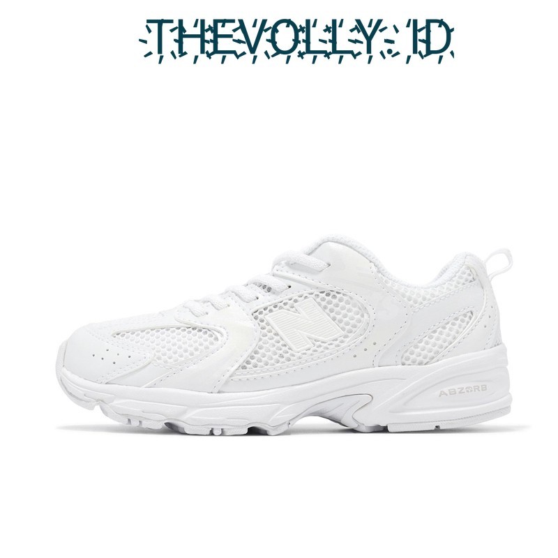 Sepatu NB New Balance 530 Triple White BNIB Original / Sneakers Pria