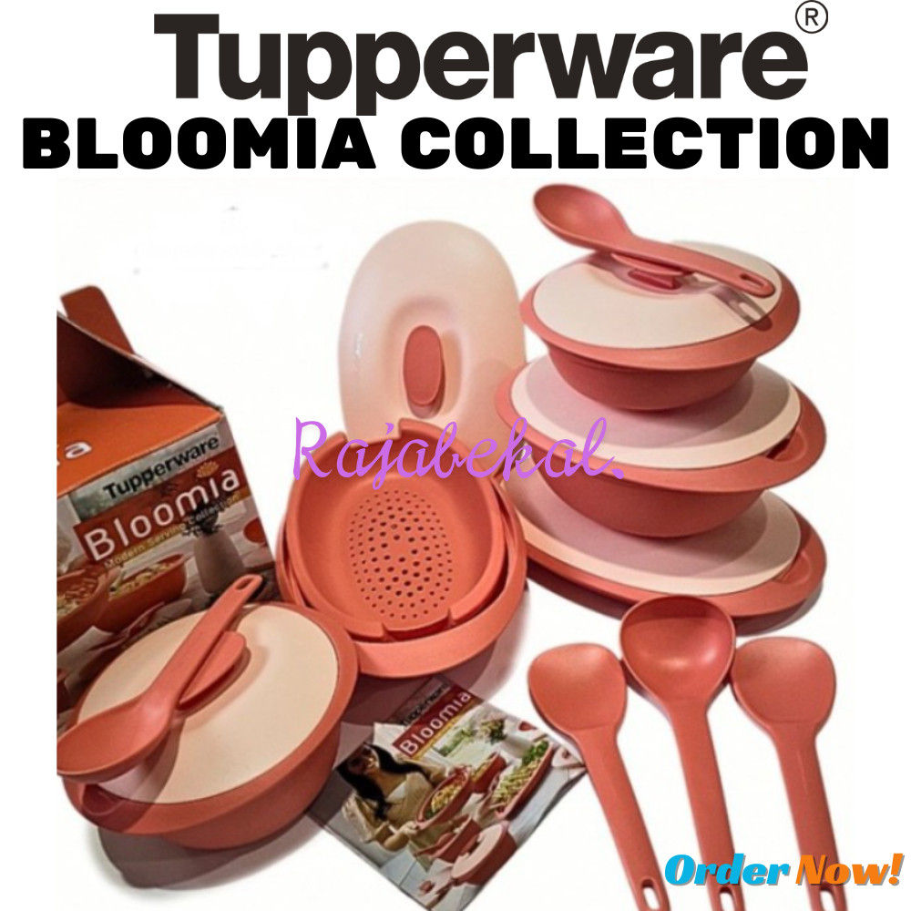[BIG SALE] PROMO Tupperware  Bloomia Collection // Raya Blossom Collection wadah saji cantik