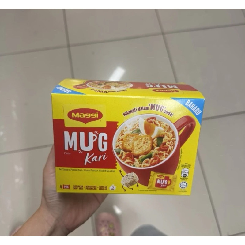 

magi maggi kari mug mie gelas isi 4bks 232gr