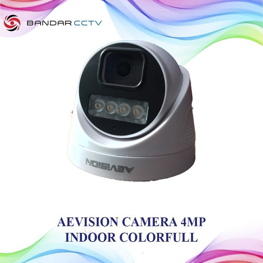 Aevision IP Camera Indoor CCTV Colorfull + Audio 4MP