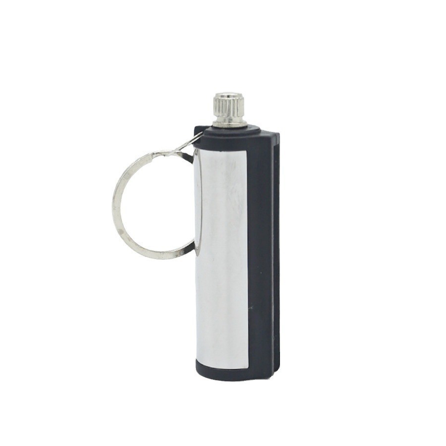 [ BISA COD ] Korek Api Mancis Minyak Outdoor Camping Waterproof - 18G - Silver MH-5017
