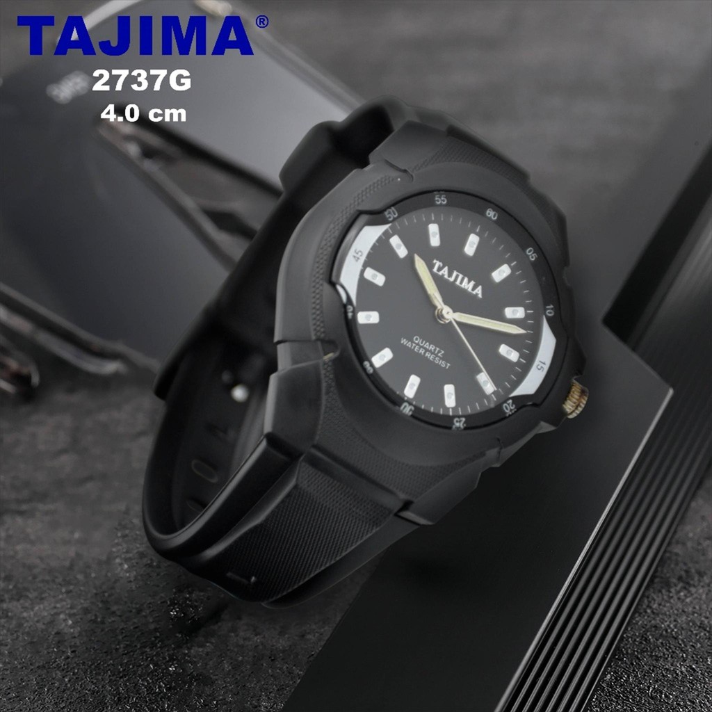 Jam Tangan TAJIMA Pria Analog 2737 Water Resist Original Garansi  + Free BOX tajima.indonesia.watch.