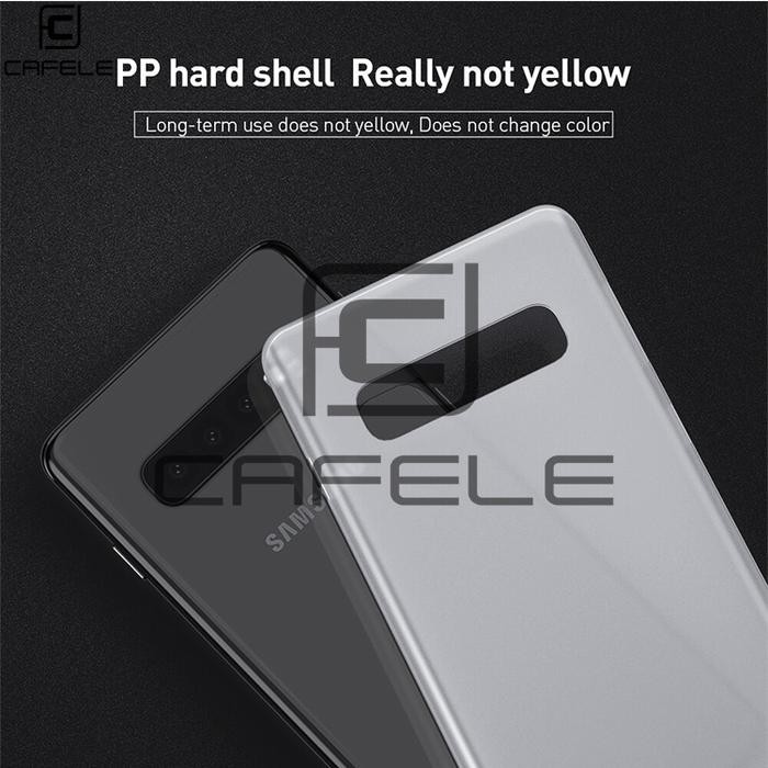 CAFELE Ultra Thin Case - Case for Samsung S10e Case for Samsung S10 Plus ORIGINAL - Hitam, Samsung S