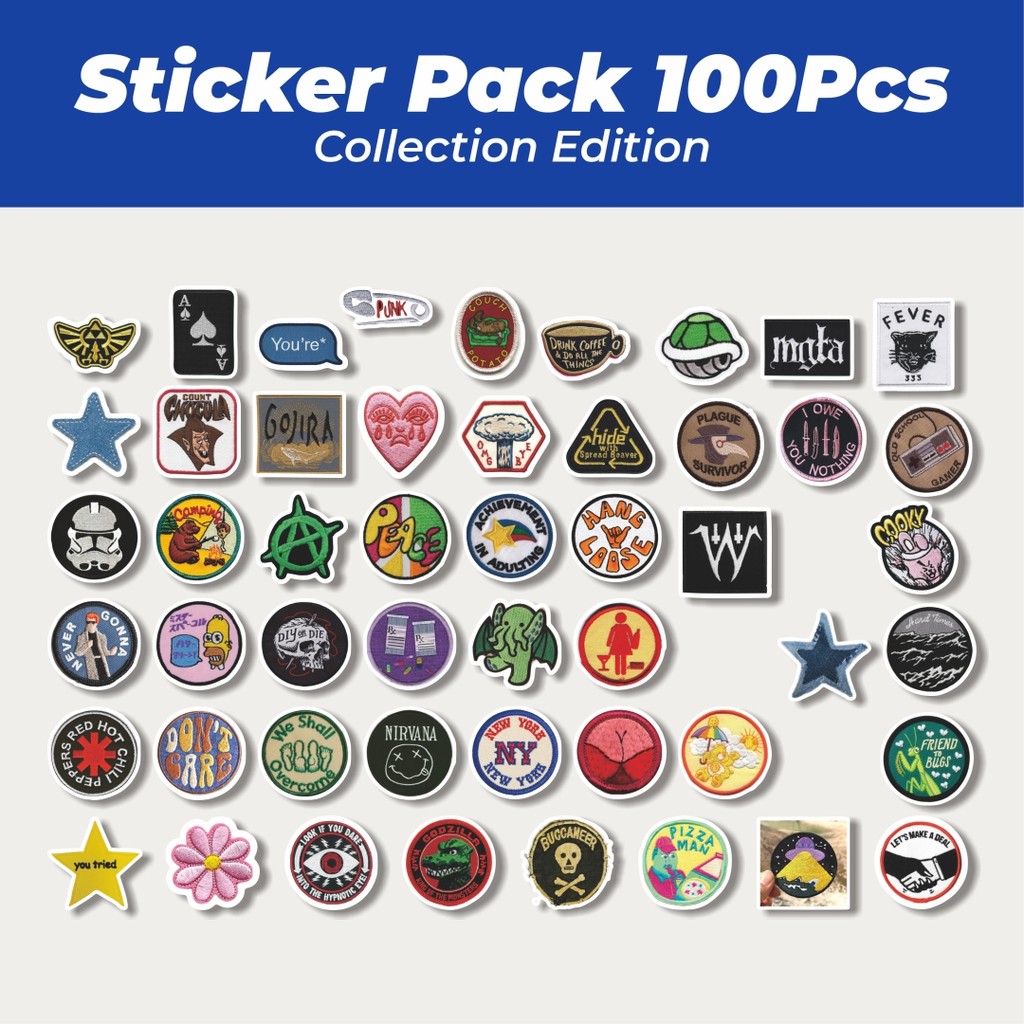 

Hot Stiker Patch V17 Lucu Anti Air Stikers Berperekat Waterproof Sticker Decal Buat Motor Helm Buku Journal Koper Casing HP Laptop Botol Minum