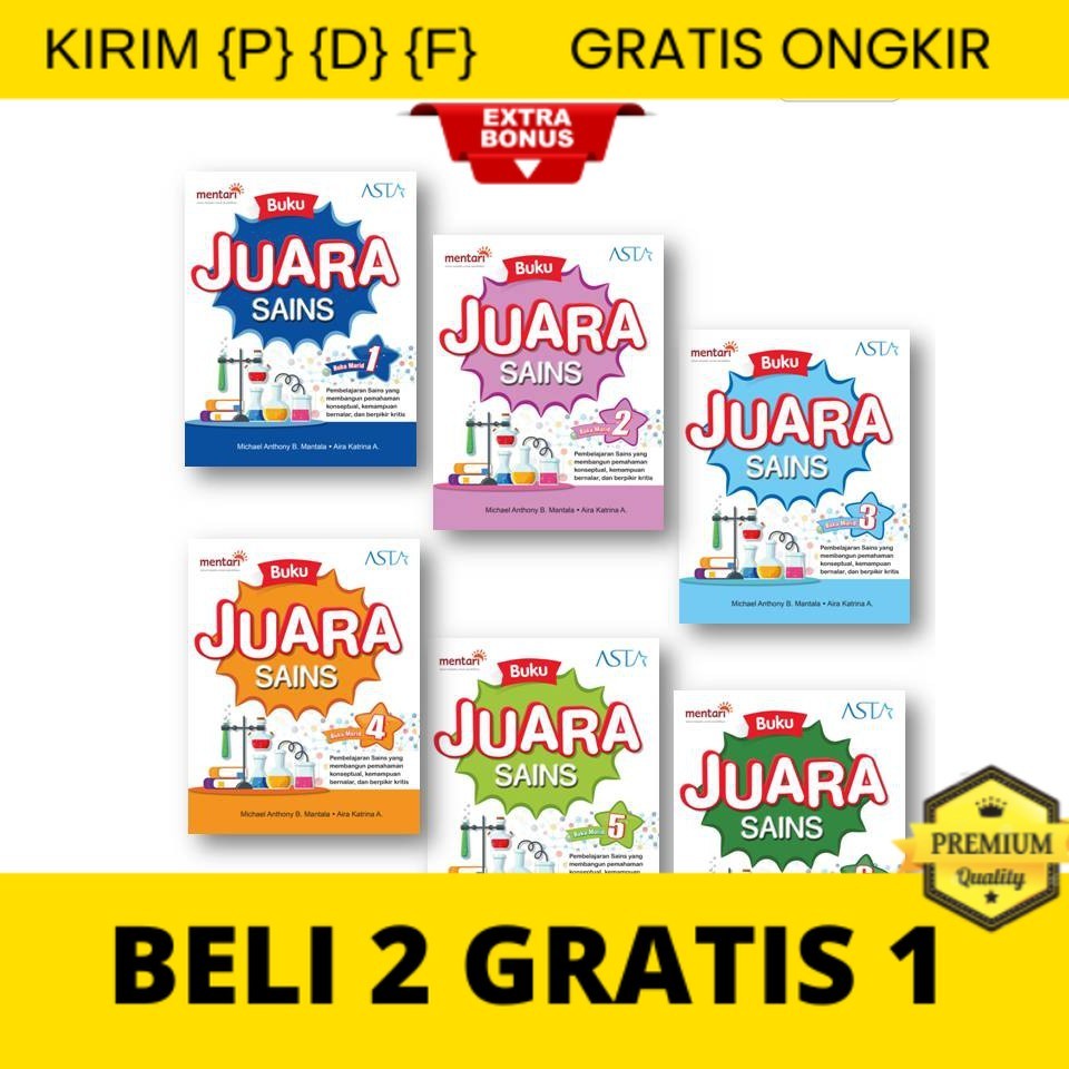 

{P} {D} {F} Juara Sains | Buku Pelajaran IPA SD
