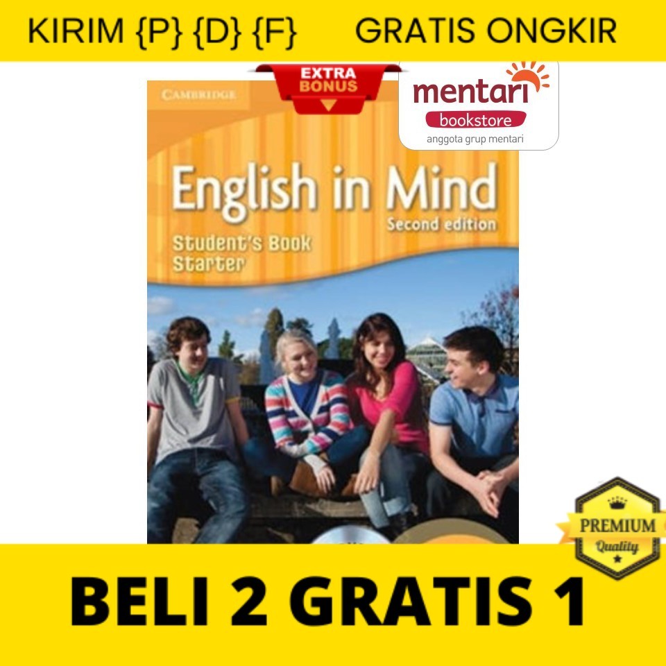 

{P} {D} {F} English in Mind | Buku Pelajaran Bahasa Inggris SMP-SMA