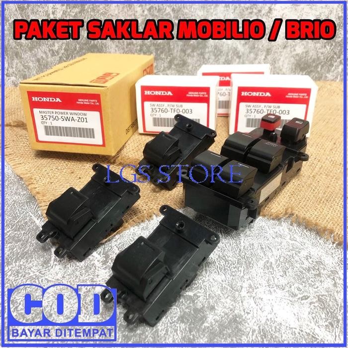 PAKET SAKLAR POWER WINDOW MOBILIO - SWITCH SAKLAR POWER WINDOW BRIO