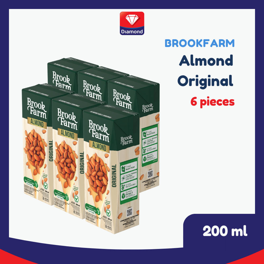 

Brookfarm Susu Almond Original 200 Ml [6 Pcs]