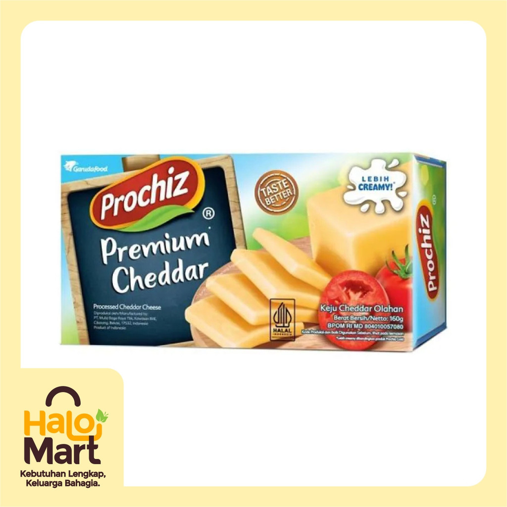 

PROCHIZ PREMIUM CHEDDAR 160GR