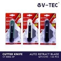 

V-TEC Cutter Knife – Pisau Pemotong Serbaguna dengan Pengunci Otomatis Harga Grosir Bisa Cod
