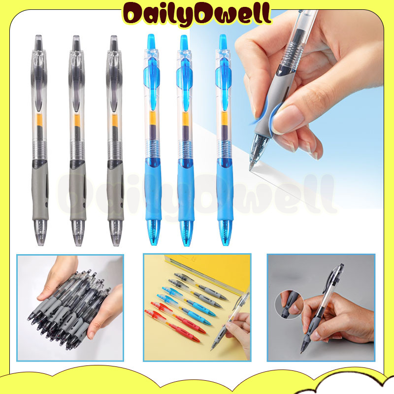 

pulpen mekanik pencet /cetekan transparant pena gel 0.5mm/pulpen bullet tip/pulpen gel pen joyko 0.5mm/