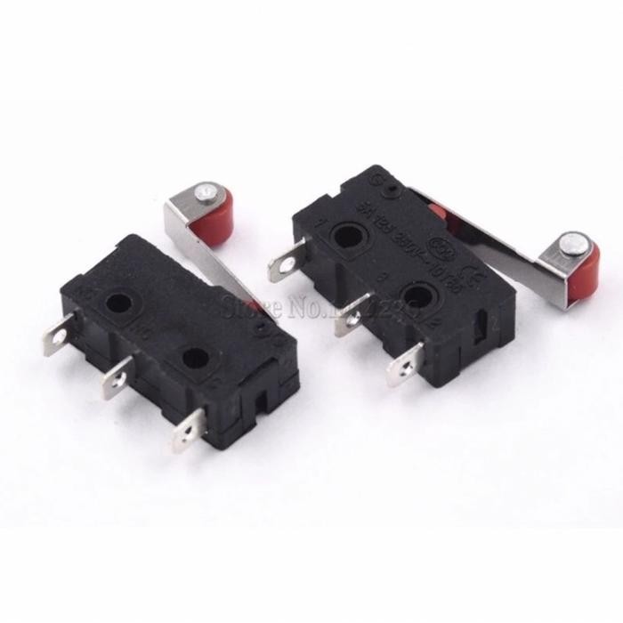 Micro/Limit Switch Tanggung +Plat +Roda.Micro/Limit Switch