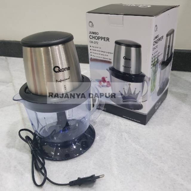 Penggiling daging bumbu oxone / Jumbo Chopper oxone OX-272 (penggiling bumbu dan daging)