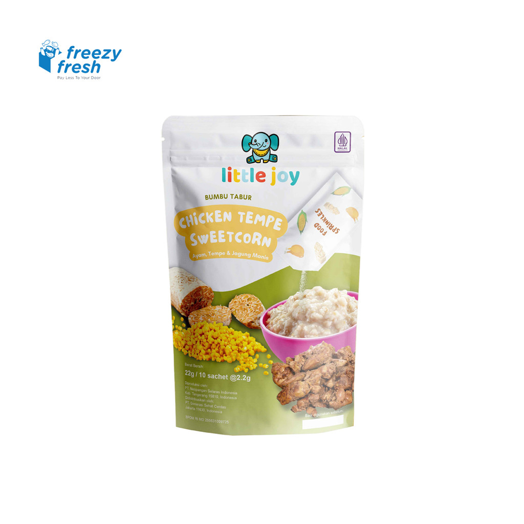 

Little Joy Makanan Mpasi Bayi Bubuk Tabur Gizi - Chicken Tempeh